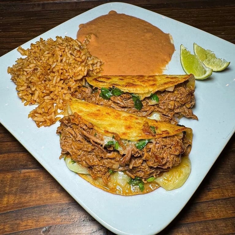 Delicious Birria Tacos and More