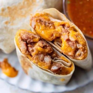 BEAN AND CHEESE BURRITO