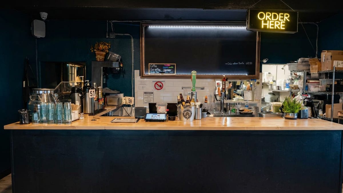 A small team, a real kitchen